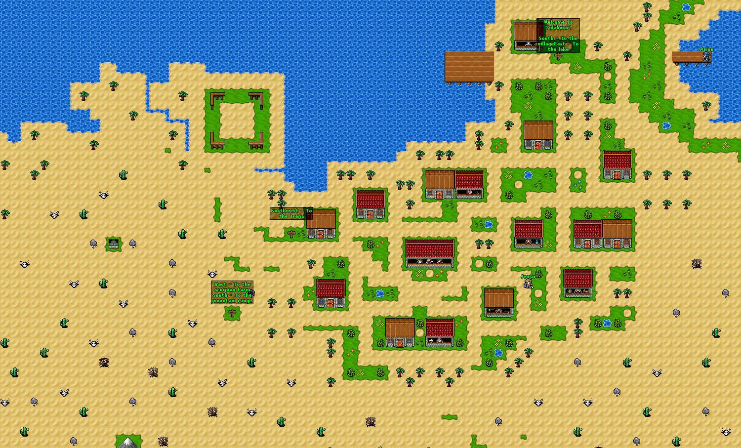 JTME Server - Desert Area