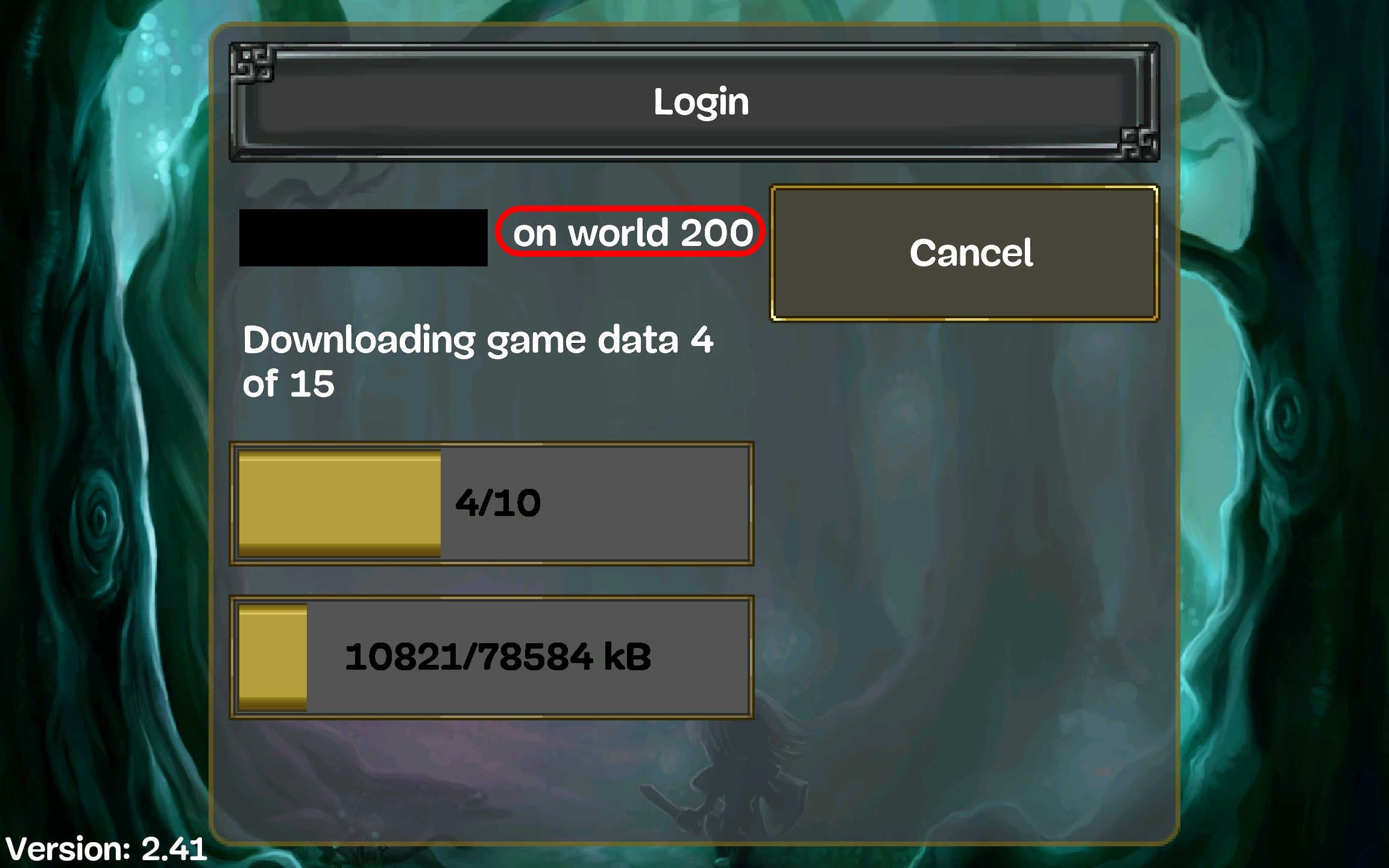 After installation you will be able to log in